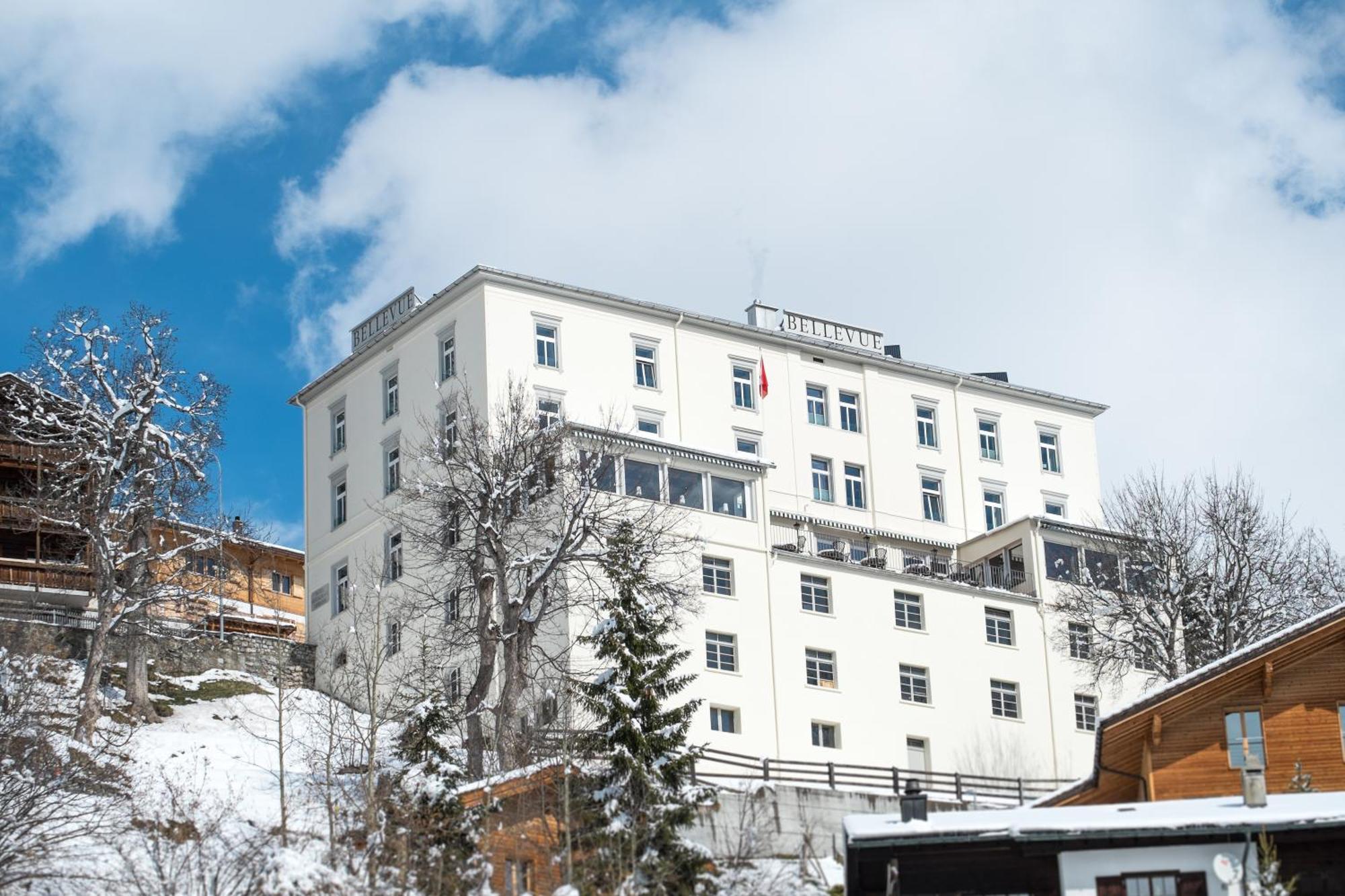 Boutique-Hotel Garni Bellevue Davos Wiesen Luaran gambar