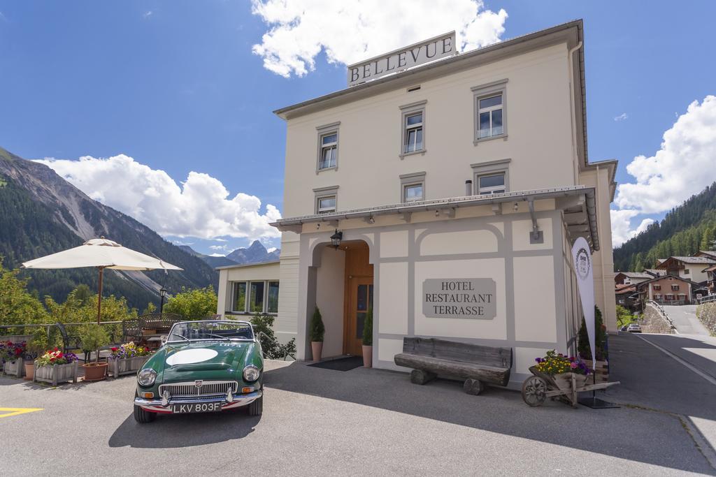 Boutique-Hotel Garni Bellevue Davos Wiesen Luaran gambar
