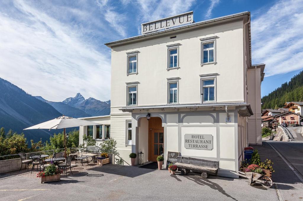 Boutique-Hotel Garni Bellevue Davos Wiesen Luaran gambar