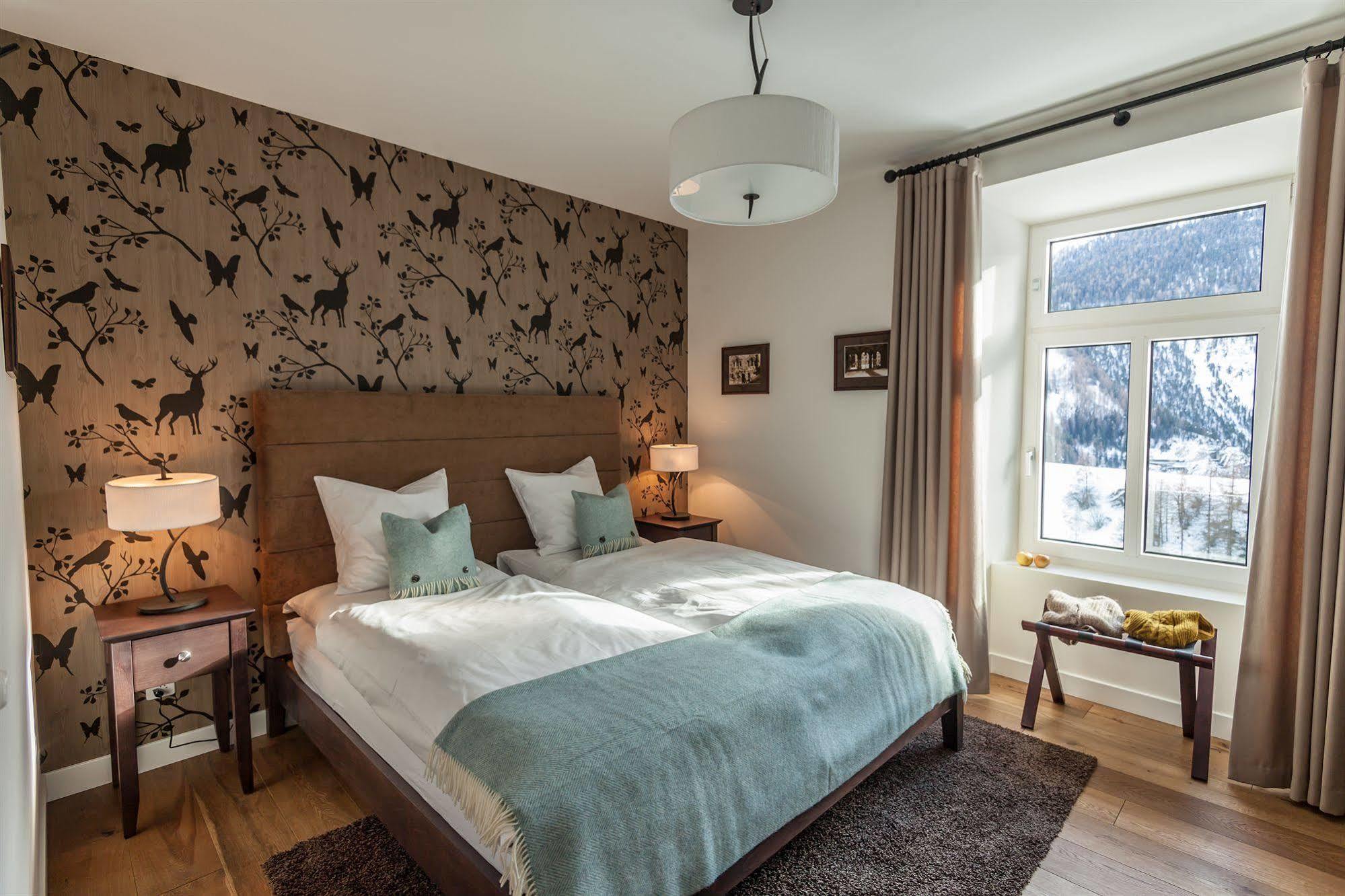 Boutique-Hotel Garni Bellevue Davos Wiesen Luaran gambar