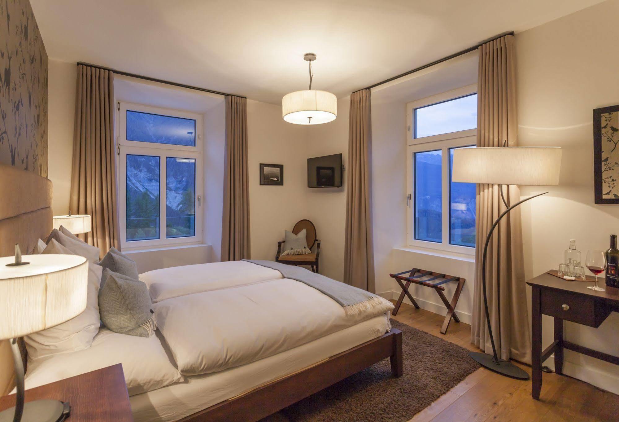 Boutique-Hotel Garni Bellevue Davos Wiesen Luaran gambar