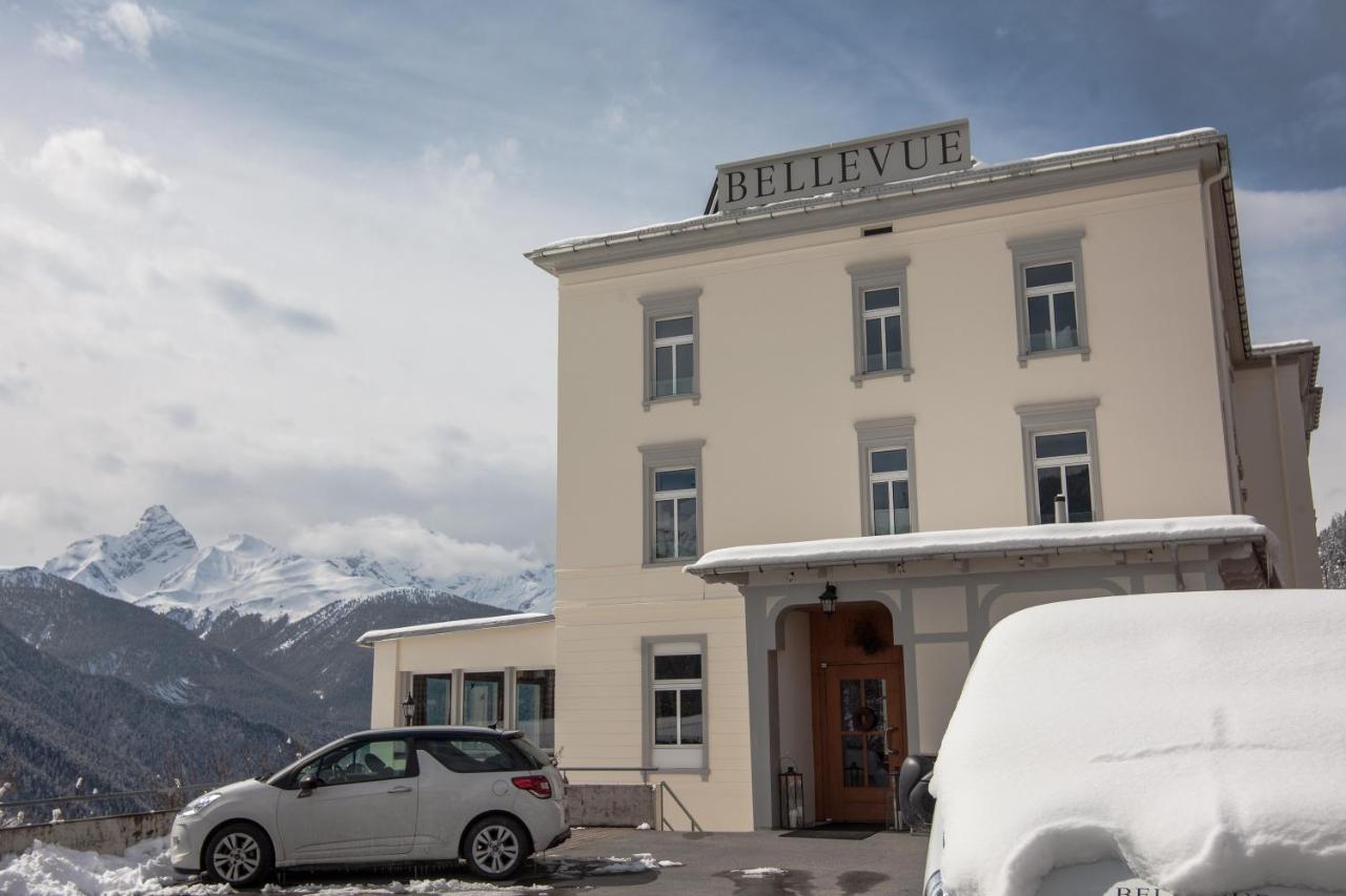 Boutique-Hotel Garni Bellevue Davos Wiesen Luaran gambar